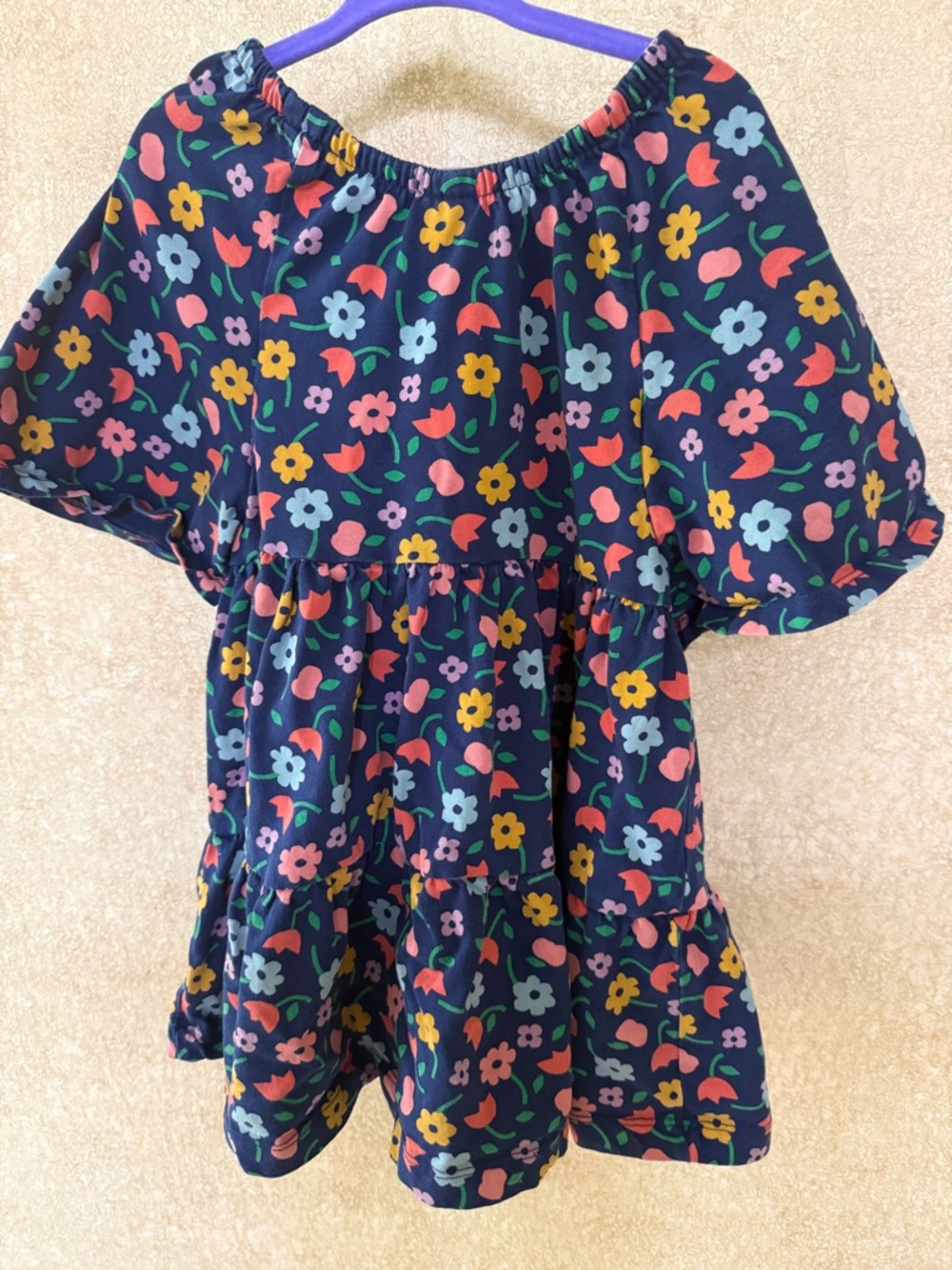 Girls 4T Hanna Andersson Flutter Sleeve Dress